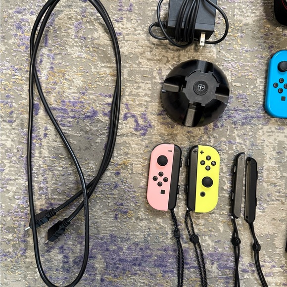 Nintendo Switch with Neon Red and Blue Joy-Cons - Picture 3 of 6